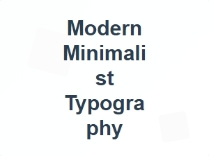 Elegant Alternatives to Bebas Neue for Minimalist Impact
